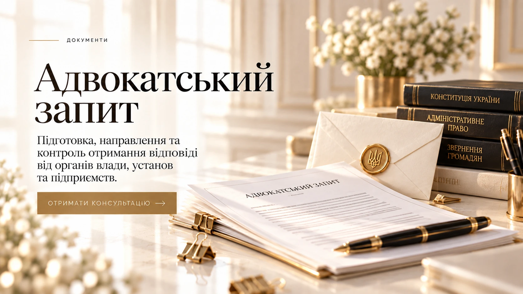 Адвокатський запит та витребування доказів — підготовка і направлення запитів